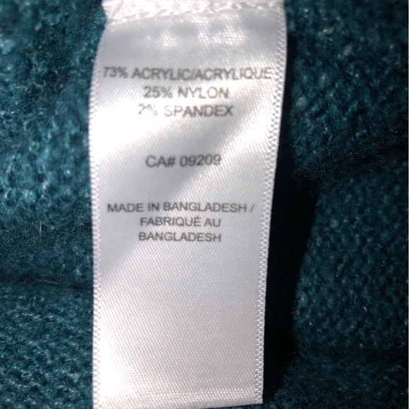 CLEO | Pointelle Tunic Teal Colour Sweater XXL - Picture 6 of 13